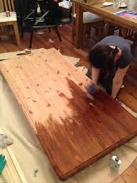 how to upcycle a pine table georgina