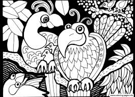 Then let them know whether those animals actually live in africa. Adult Africa Parrots Coloring Pages Printable