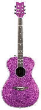 Sparkly Pink Guitar Purple Guitar Pink Guitar Guitar