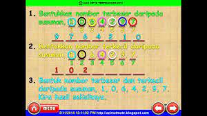 Working fine for 3 digit pls suggest if u found any thing wrong any suggestion to increase the brightness.?? Matematik Upsr Pembentukkan Nombor Terbesar Dan Terkecil Youtube
