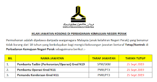 We did not find results for: Jawatan Kosong Di Perbadanan Kemajuan Negeri Perak Kelayakan Pmr Spm Ejawatankini Com