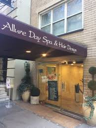 Our team incorporates aveda's relaxing rituals and aromas into each service to renew your body and mind while we work our magic. Entrance To Allure Day Spa Picture Of Allure Day Spa Hair Design New York City Tripadvisor