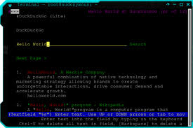 Html5, css3, js, video and even webgl. How To Browse Internet Via Linux Terminal Fosslicious