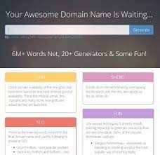 Domain Name Search Made Fun And Easy Namemesh Com Domain Name Generator Name Generator Names