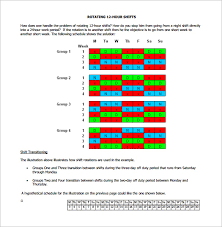 Workers now work 20 to 30 hours less every week than in the 19th century. 12 Hour Shift Schedule Template Excel Printable Schedule Template