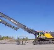 Volvo high-reach excavators