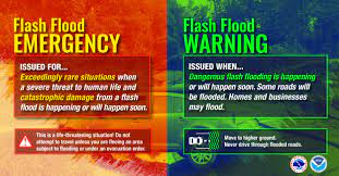 A flash flood warning and severe thunderstorm warnings were issued for several virginia counties and one maryland county saturday as storms . Severe Weather Awareness Flood Safety