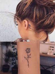 Ever Beautiful Rose Flower Tattoo Placement For Women To Look Cute Simple Rose Tattoo Flower Tattoo Placement Tattoo Placement For Women