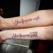 With right design you can make it looking rebellious or subtle. 100 Cute Brother Sister Tattoos Body Art Guru