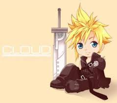 Final Fantasy Vii Chibi Cloud Anime Chibi Anime Kawaii Chibi