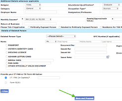 Fill carefully customer information section. How To Open New State Bank Of India Account Online