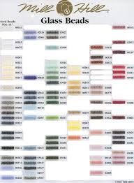 mill hill beads color chart mill hill beads shade chart