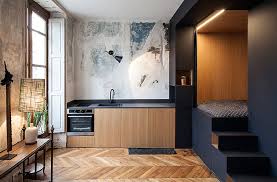 Classic lines, soft forms, and symmetry keep the design contemporary and boho touches add warmth and character. 50 Small Studio Apartment Design Ideas 2020 Modern Tiny Clever Interiorzine