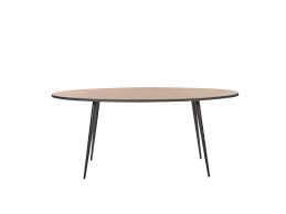 Ab 614,49 € paulson vigo spider 160x90cm wildeiche (elissxna200) holztisch. Esstisch Dunkler Holzfarbton Schwarz 180 X 90 Cm Oval Ottawa Beliani De