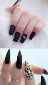 Hermosas uñas negras con pedrería. Pin En Unas Negras 2020