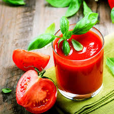 tomato juice about nutrition data