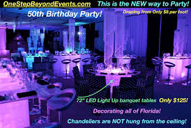 Lighted Tables Draping Together Awesome In 2020 Glow Party Glow Table Event Rental