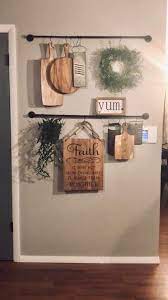 Pin By Natalie Heard On Decorating Ideas Affordable Farmhouse Decor Kitchen Wall Decor Farmhouse Farmhouse Kitchen Decor