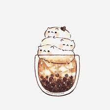 Commissions Link On Instagram Brown Sugar Boba With A Stack Of Vanilla Kitties Cute Animal Drawings Kawaii Kawaii Drawings Cute Drawings