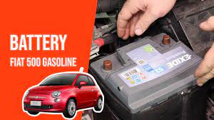 While fiat says that the battery capacity is 24 kwh, if we do the math the figure we get is 22,9 kwh (97 x 63 ah x 3,75 v). How To Replace The Car Battery Fiat 500 1 2 8v Youtube