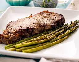 One Pan New York Strip Steak Dinner For Two Recipe Steak Dinner Steak Dinners For Two Dinner For Two