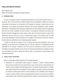 These are the following industrial. 29 Sample Internship Report Templates In Pdf Ms Word