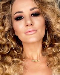 Kolczyki koła srebrne pozłacane 10 cm by Ewa Mrozowska