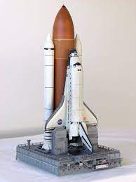 1 144 revell space shuttle stack sts 133 discovery by michael scarola space shuttle paper models space coloring pages
