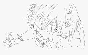 Anime crafts train coloring pages blue exorcist monster truck coloring pages anime lineart coloring books black and white drawing drawing challenge spiderman coloring. Coloring Pages For Everyone Tokyo Ghoul Ken Lineart Hd Png Download Kindpng