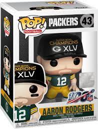 Funko Pop Nfl Aaron Rodgers 44658 Best Buy