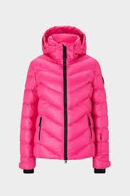 The last descent is hardly finished, you are already strolling through the city, looking for a relaxed place for the evening. Bogner Fire Ice Ski Daunenjacke Sassy In Pink Fur Damen Bogner