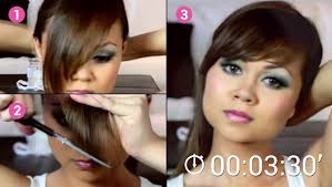 Nos conseils et astuces pour adopter cette coiffure qui redevient tendance. Marre D Aller Chez Le Coiffeur Coupez Votre Frange Vous Meme Grace A Cette Methode