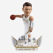 This is the standard american size and the color is shown in the picture. Dallas Mavericks Fans Need This Luka Doncic City Edition Bobblehead