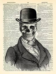 Skull Top Hat Victorian Wall Decor Skull Art Skull Etsy Skull Art Victorian Wall Decor Boho Art Drawings