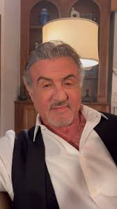 Stallone family in Italy