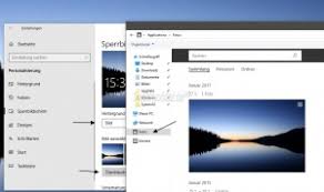 Wenn sie zwei bildschirme verwenden, tun sie das wahrscheinlich wegen der höheren arbeitseffizienz. Sperrbildschirm Lock Screen Einstellungen Bild Andern Windows 10 Deskmodder Wiki