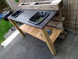 In unserer diy anleitung erfährst du schritt für schritt wie du eine matschküche aus paletten einfach und günstig selber bauen und deinen kleinen damit. Diy Matschkuche Aus Alter Palette