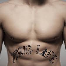 Rapper and actor 2 pac performs at the mecca arena in milwaukee, wisconsin in 1994. Tupac Thug Life Temporary Tattoo Sticker Ohmytat
