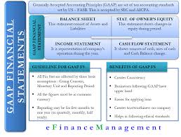 Every year the trust has to prepare financial statements like the balance sheet and income and expenditure statements based on its books of accounts. Gaap Financial Statements Requirements Benefits And More