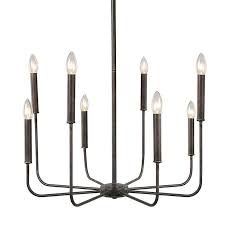 Lnc Pict 8 Light Rust Modern Contemporary Chandelier Lowes Com Transitional Chandeliers Contemporary Chandelier Classic Chandeliers