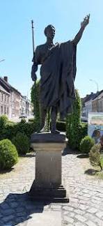 Roman Symposium | Statue Julius Caesar in Velzeke, Belgium ...