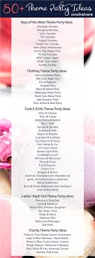 Here S A List Of 50 Fantastic Theme Party Ideas For Your Direct Sales Biz Be Sure To Share With Your Teams Pure Romance Party Party Themes Party Planning