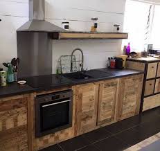 Wood Pallet Kitchen Cabinets Kuchenschranke Bauen Holzplatten Mobel Alter Kuchenschrank
