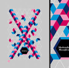 Faux Geometic Isometric Illuration