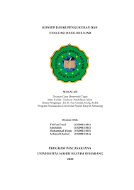 Ranah kognitif, ranah afektif, ranah psikomotor. Pdf Konsep Dasar Pengukuran Dan Evaluasi Hasil Belajar