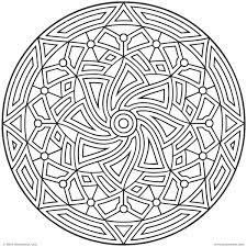 One category includes different designs of coloring pages that include at least one coloring sheet or printable coloring page that includes geometric shapes or floral designs. Printable Cool Geometric Design Coloring Pages 7769 Decoratorist 17944