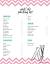 Printable Packing List