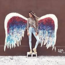 Pinterest Zozzza Graffiti Art Street Art Wings Art