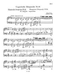 Played by ma anastasia huppmann in vienna, austria. Hungarian Rhapsody No 18 Lento Free Sheet Music By Liszt Pianoshelf