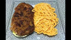 Milanesas Rellenas Y Espagueti Youtube